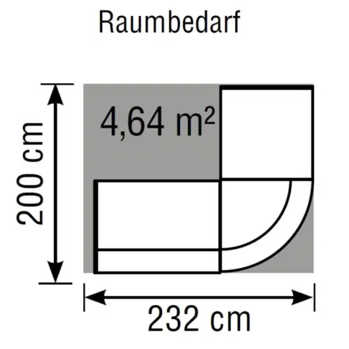 Empfangstheke Bari W2 Weiß – Bild 5