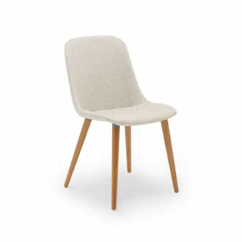 Stuhl Shell-N Pad – Ecru