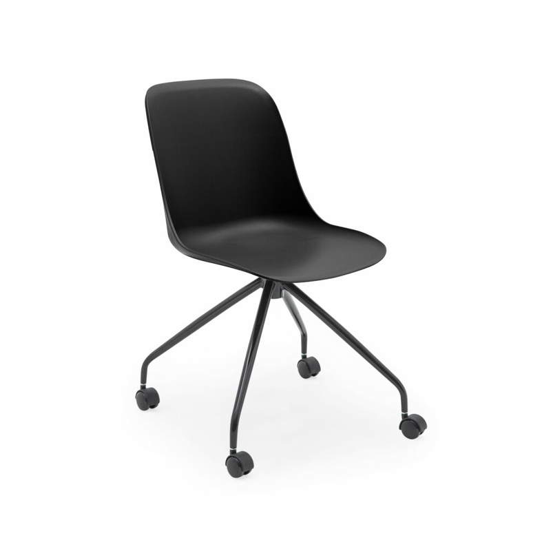 Stuhl Shell-O – Schwarz