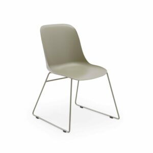 Stuhl Shell-U – Zementgrau