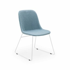 Stuhl Shell-U Pad – Eisblau