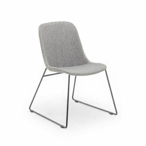 Stuhl Shell-U Pad – Grau