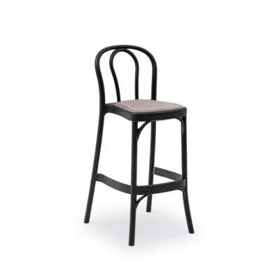 Barhocker SOZO Pad Schwarz 75 cm