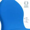 stuhlhusse blau