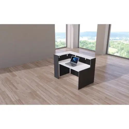 Empfangstheke Bari S1 Anthrazit – Bild 2