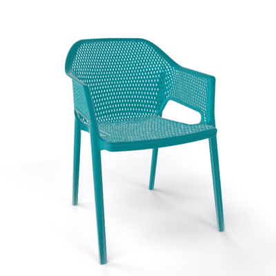 Stuhl Minush Relax Azurblau