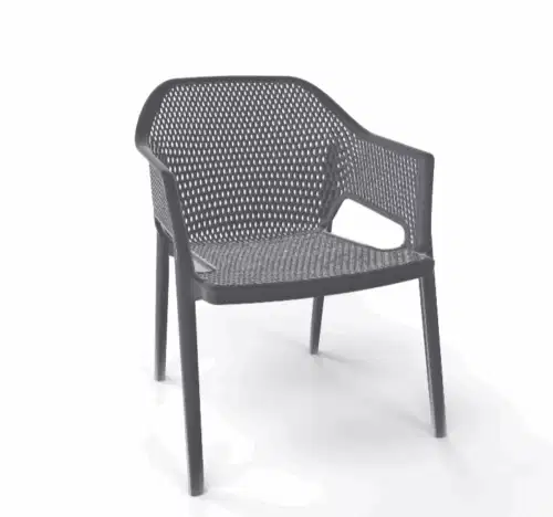 Stuhl Minush Relax Grau