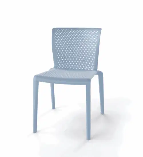 Stuhl Spyker Blassblau – Bild 1
