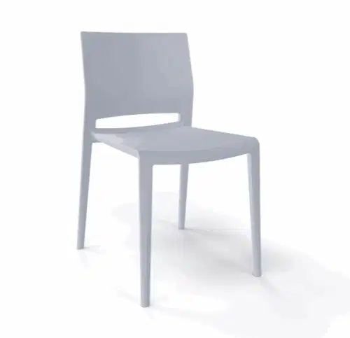 Stuhl Bakhita Pearl Grau – Bild 1