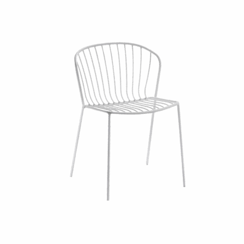 Stuhl Amitha Weiß – Bild 1