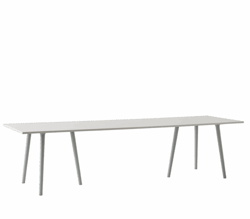 Rechteckiger Tisch Agile Weiß