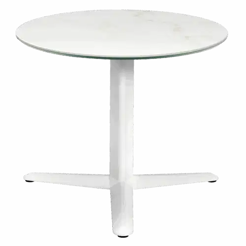 Runder Tisch Arket Porcelain Calacatta Gold