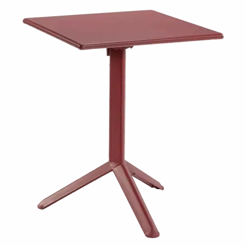 Quadratischer Tisch Arket Plus Bordeaux – Bild 1