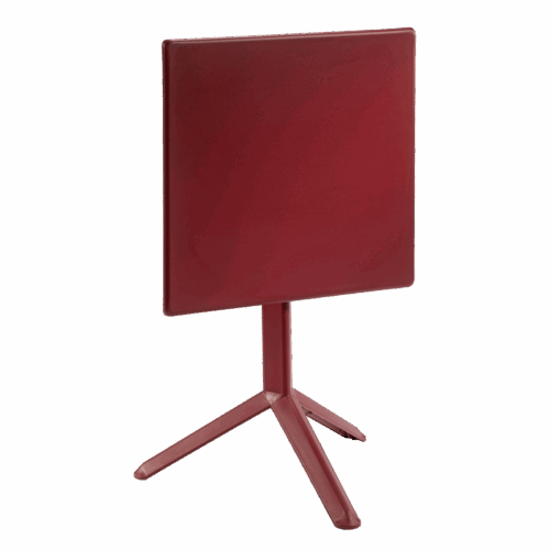 Quadratischer Tisch Arket Plus Bordeaux – Bild 2