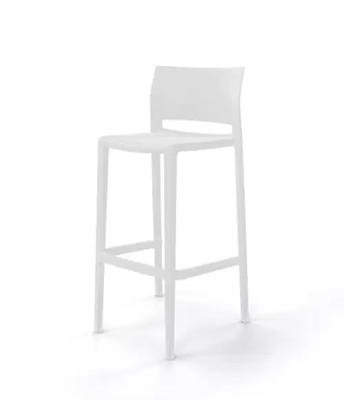 Barhocker Bakhita 76 Weiß