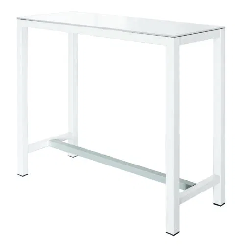 Stehtisch Banket Compactop-Platte Weiß / Weiß Stehtisch Banket Compactop-Platte Weiß / Weiß