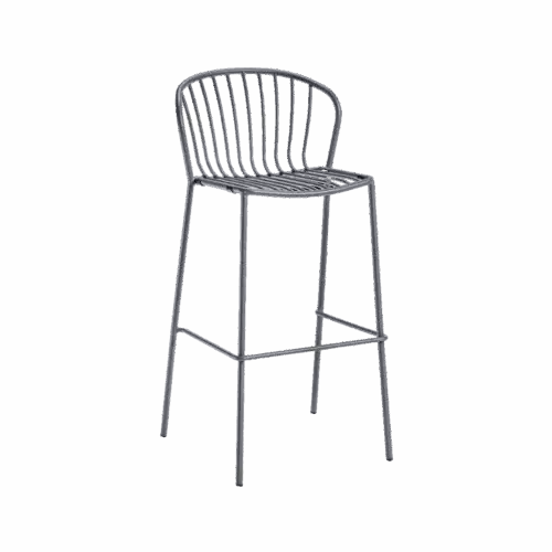 Barhocker Amitha Grau – Bild 1