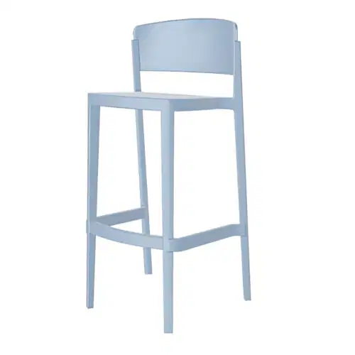 Barhocker Abuela 77 Blassblau