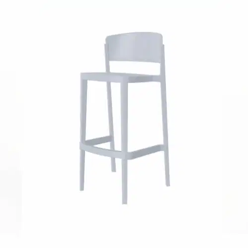 Barhocker Abuela 77 Perlgrau