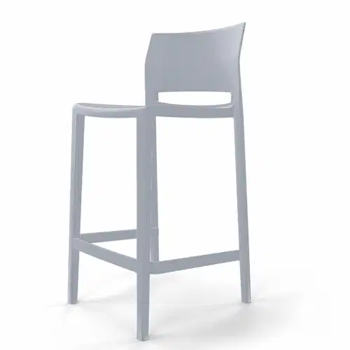 Barhocker Bakhita 66 Perlgrau