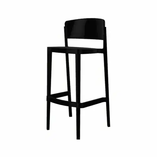 Barhocker Abuela 77 Schwarz