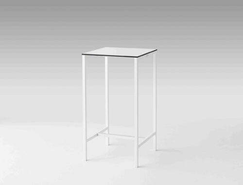 Stehtisch Claro Slim Weiß Höhe: 110 cm