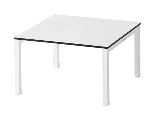Tisch Claro Slim Weiß Höhe: 35 cm (3 Größen) – Bild 2