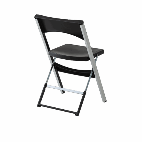 Klappstuhl Compact Schwarz – Bild 2