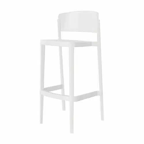 Barhocker Abuela 77 Weiß