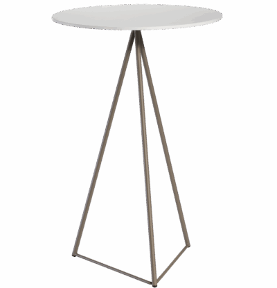 Runder Tisch Glitter – Höhe 105 cm