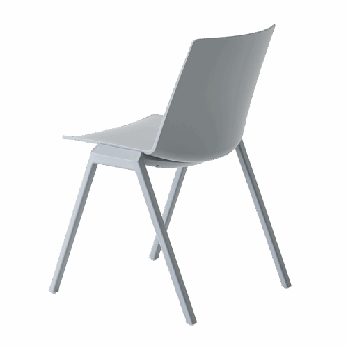 Stuhl Jubel Perlgrau – Bild 4