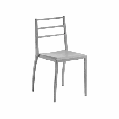 Stuhl Prisma Perlgrau