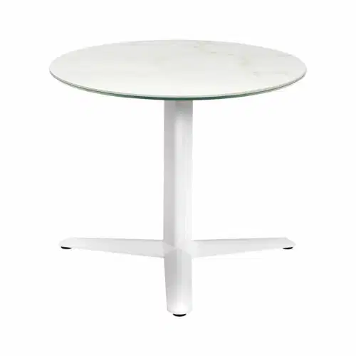 Runder Tisch Arket Porcelain Calacatta Gold