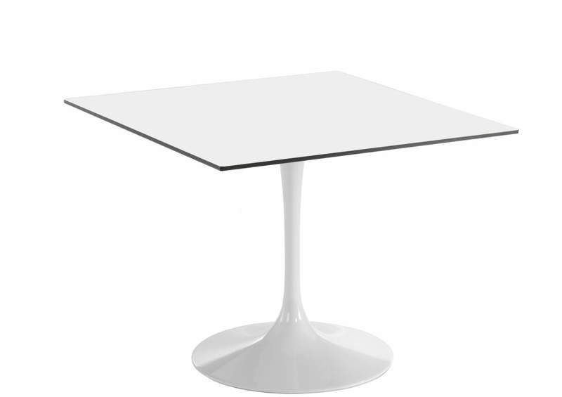 saturno_80x80 Quadratischer Tisch Saturno Weiß (7 Größen) – Bild 1