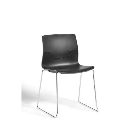 Stuhl Slot Fill S Schwarz – Bild 3