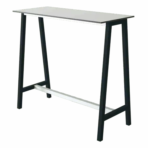 Stehtisch Step Frame Schwarz