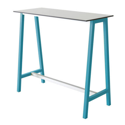 Stehtisch Step Frame Azurblau