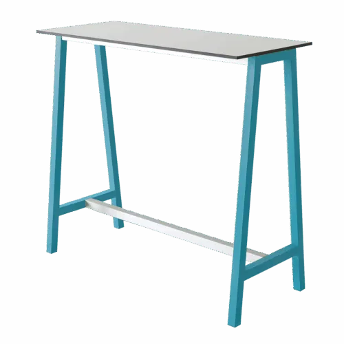 Stehtisch Step Frame Azurblau Stehtisch Step Frame Azurblau