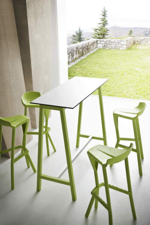 Stehtisch Step Frame Grün (4 Größen) – Bild 3