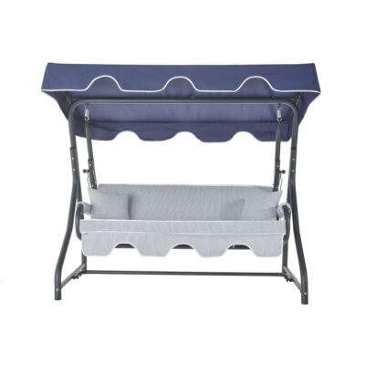 Gartenschaukel Olea 3 Sitzer Blau