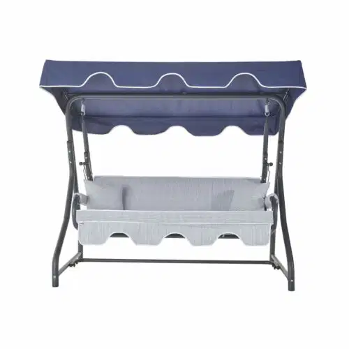 Gartenschaukel Olea 3 Sitzer Blau