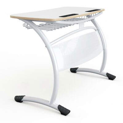 Schultisch Starline | Doppelplatz-MFC-Metallplatte