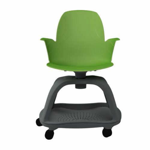 Schulstuhl Linx | X-Fuß - Avocado – Bild 2