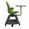 Schulstuhl Linx | X-Fuß - Schreibtablett - Avocado – Bild 4