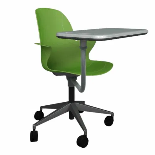 Schulstuhl Linx | Sternfuß - Schreibtablett - Avocado Schulstuhl Linx | Sternfuß - Schreibtablett - Avocado