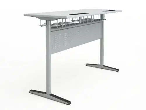 Schultisch Mars | Doppelplatz-MFC - Metallplatte – Bild 1