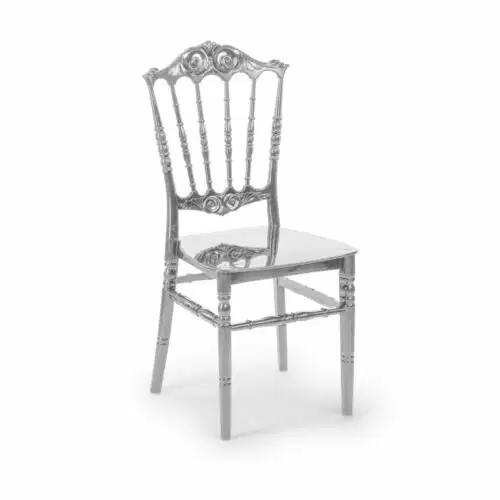 Hochzeitsstuhl Elite –Silber – Bild 1