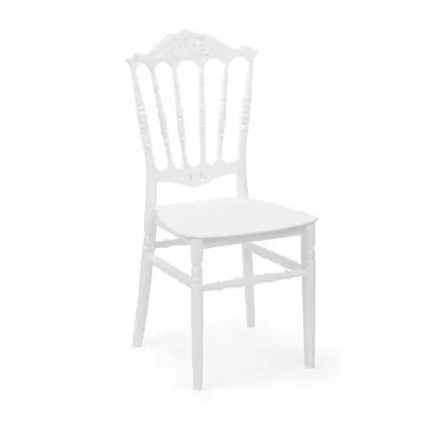 Hochzeitsstuhl Elite –  Milchweiß – Bild 1