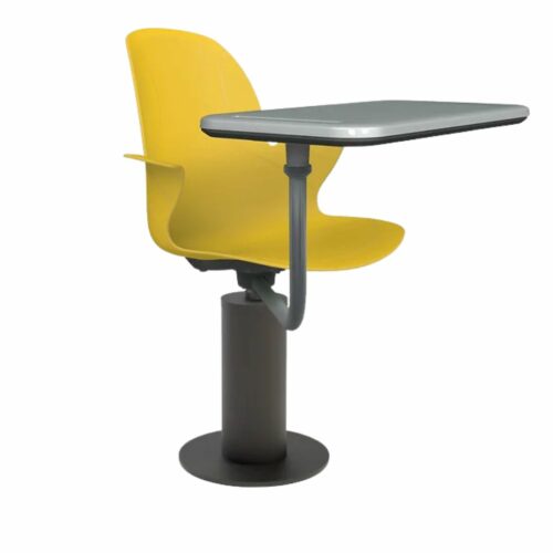 Schulstuhl Linx | Säulenfuß – Schreibtablett - June