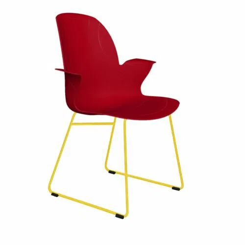 Schulstuhl Linx | Metallfuß – Lava/June Schulstuhl Linx | Metallfuß – Lava/June